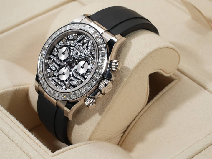 ロレックス デイトナ Ref.116589TBR ホワイトゴールド ブラックxシルバー文字盤