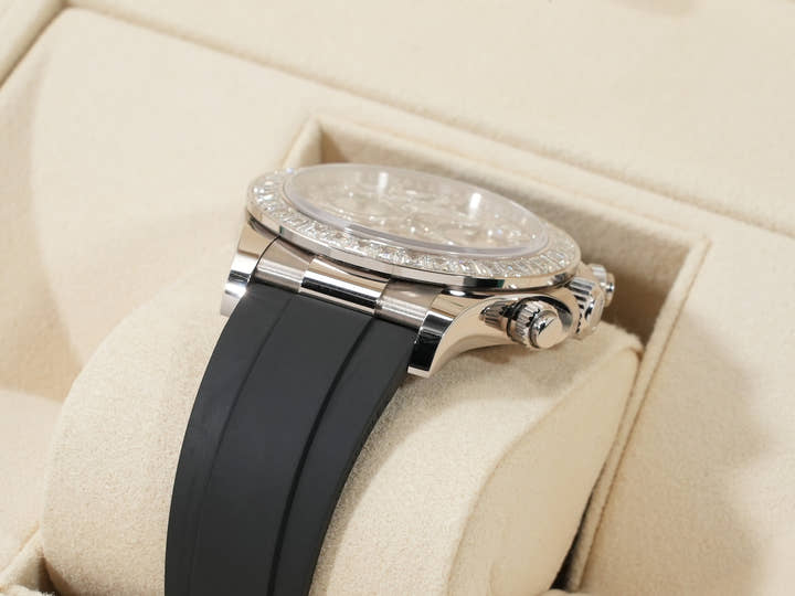 ロレックス デイトナ Ref.116589TBR ホワイトゴールド ブラックxシルバー文字盤