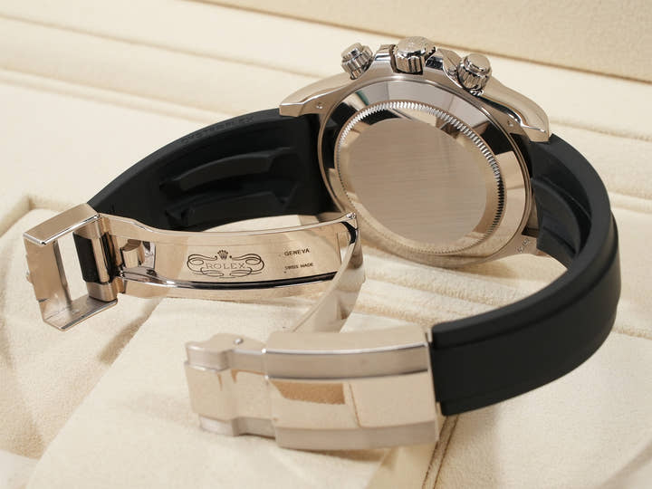 ロレックス デイトナ Ref.116589TBR ホワイトゴールド ブラックxシルバー文字盤