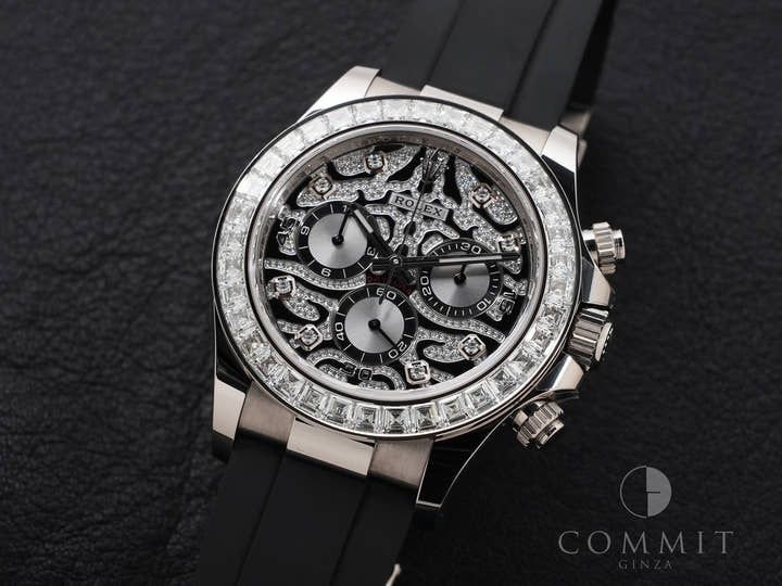 ロレックス デイトナ Ref.116589TBR ホワイトゴールド ブラックxシルバー文字盤