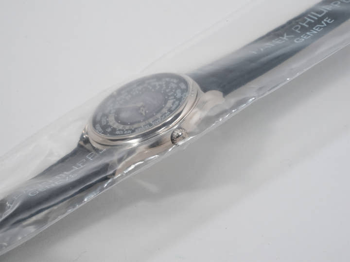 パテックフィリップ コンプリケーション ワールドタイム ムーンフェイズ Ref.5575G-001 ホワイトゴールド ブラック文字盤