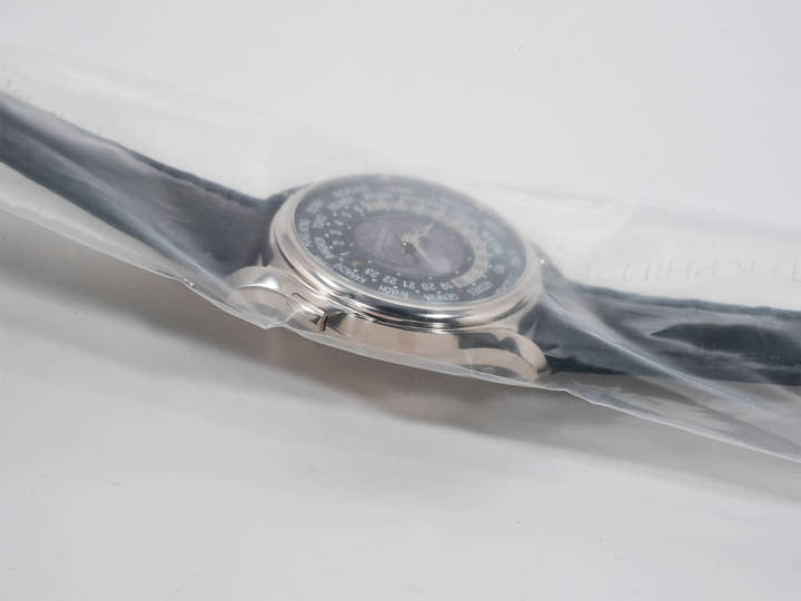 パテックフィリップ コンプリケーション ワールドタイム ムーンフェイズ Ref.5575G-001 ホワイトゴールド ブラック文字盤