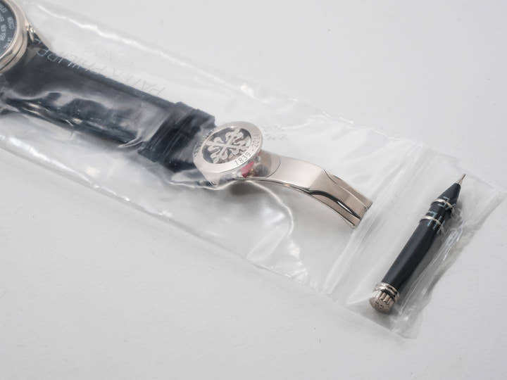 パテックフィリップ コンプリケーション ワールドタイム ムーンフェイズ Ref.5575G-001 ホワイトゴールド ブラック文字盤