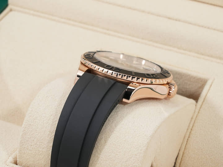 ロレックス ヨットマスター37 Ref.268655 エバーローズゴールド ブラック文字盤