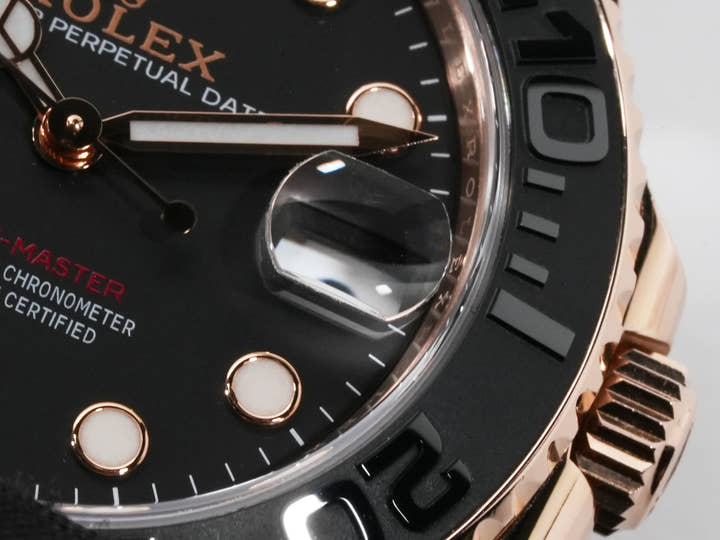 ロレックス ヨットマスター37 Ref.268655 エバーローズゴールド ブラック文字盤