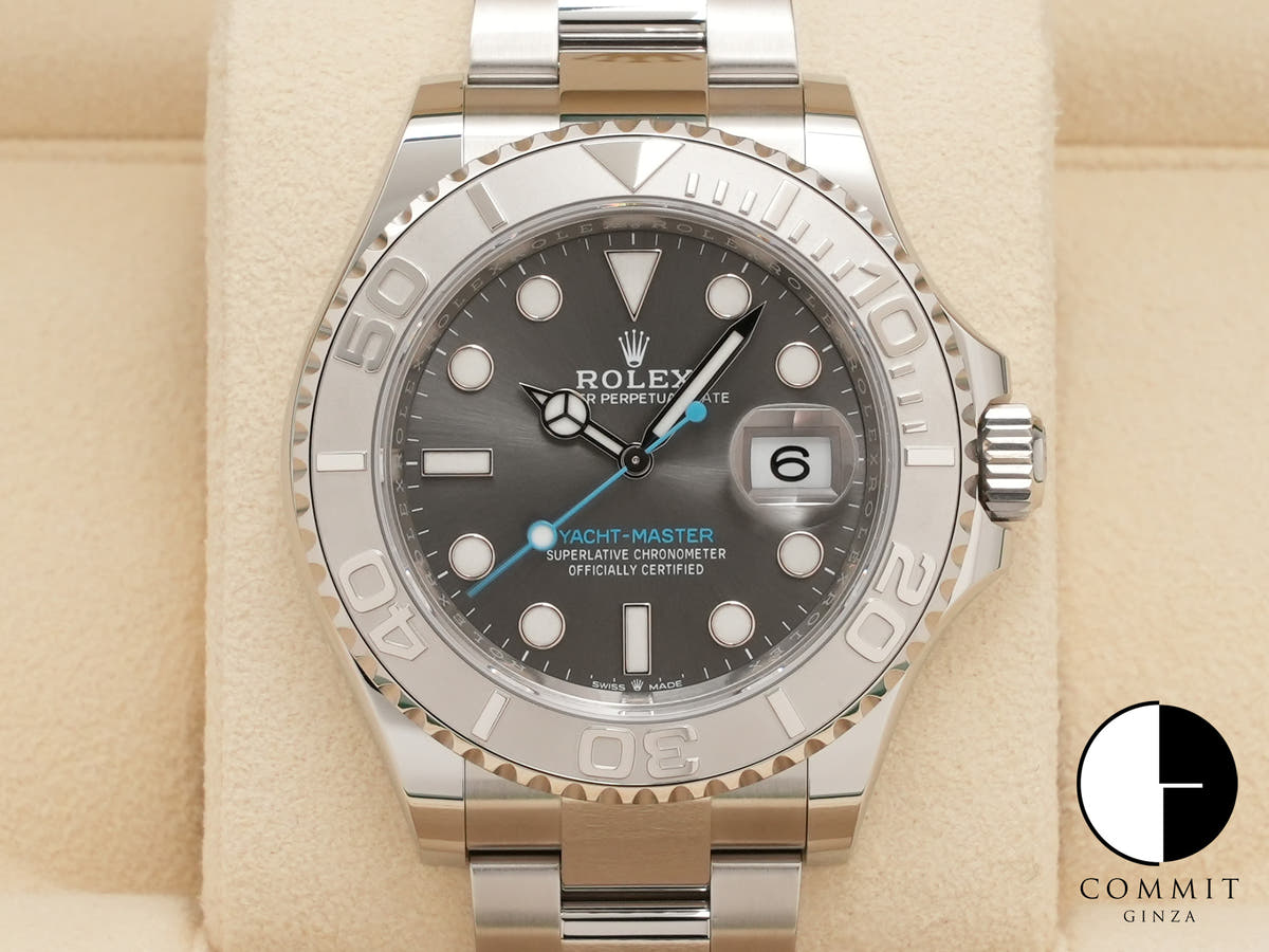 ロレックス ヨットマスター40 Ref.126622 ステンレススチール/プラチナ スレート文字盤