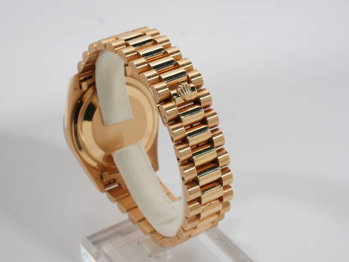 ロレックス デイデイト36 Ref.18238 イエローゴールド シャンパンローマン文字盤