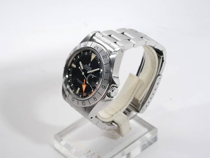 ロレックス エクスプローラーII Ref.1655 ステンレススチール ブラック文字盤