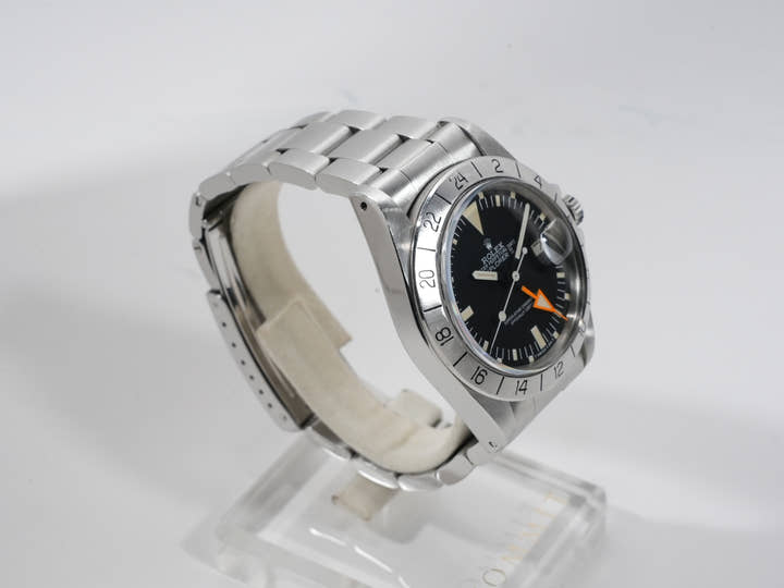 ロレックス エクスプローラーII Ref.1655 ステンレススチール ブラック文字盤