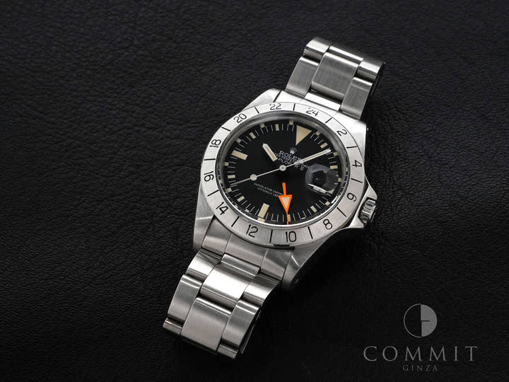 ロレックス エクスプローラーII Ref.1655 ステンレススチール ブラック文字盤