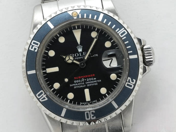 ロレックス サブマリーナー デイト Ref.1680 ステンレススチール ブラック文字盤
