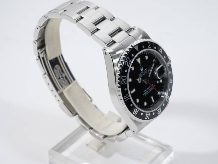 ロレックス GMTマスター Ref.16700 ステンレススチール ブラック文字盤 オイスターブレスレット