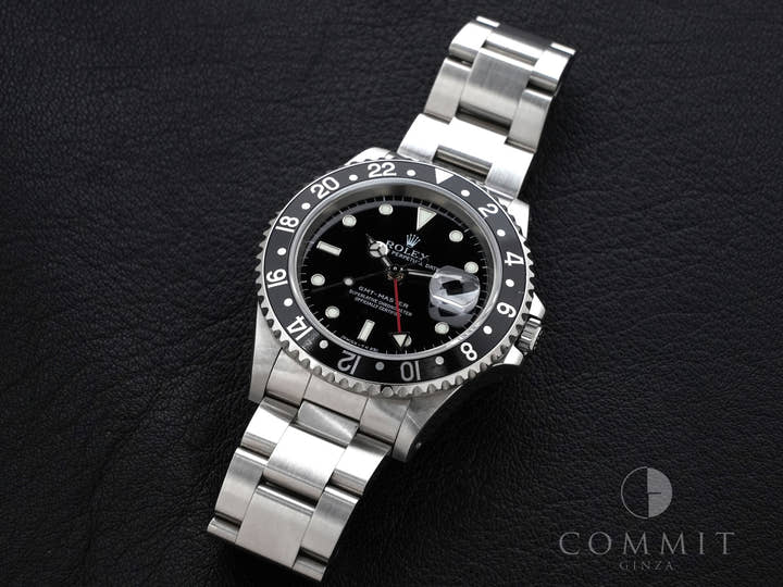 ロレックス GMTマスター Ref.16700 ステンレススチール ブラック文字盤 オイスターブレスレット