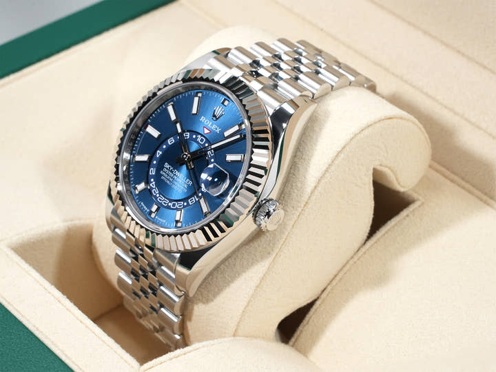 ロレックス スカイドゥエラー Ref.336934 ステンレススチール/ホワイトゴールド ブルー文字盤 ジュビリーブレスレット