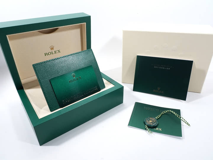 ロレックス スカイドゥエラー Ref.336934 ステンレススチール/ホワイトゴールド ブルー文字盤 ジュビリーブレスレット