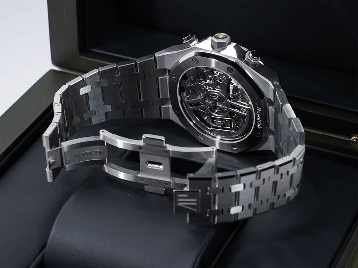 オーデマピゲ ロイヤルオーク クロノグラフ 50周年記念 Ref.26240ST.OO.1320ST.02 ステンレススチール ブラック文字盤