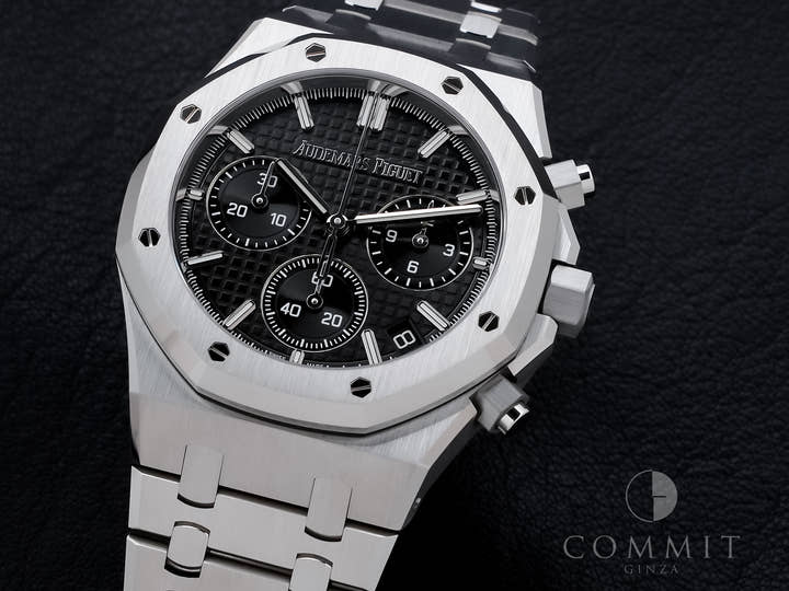 オーデマピゲ ロイヤルオーク クロノグラフ 50周年記念 Ref.26240ST.OO.1320ST.02 ステンレススチール ブラック文字盤