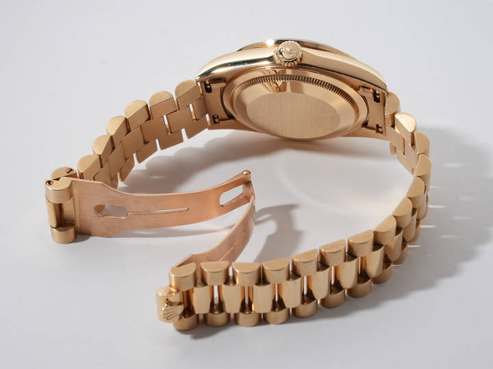 ロレックス デイデイト Ref.18348 イエローゴールド ブラック文字盤