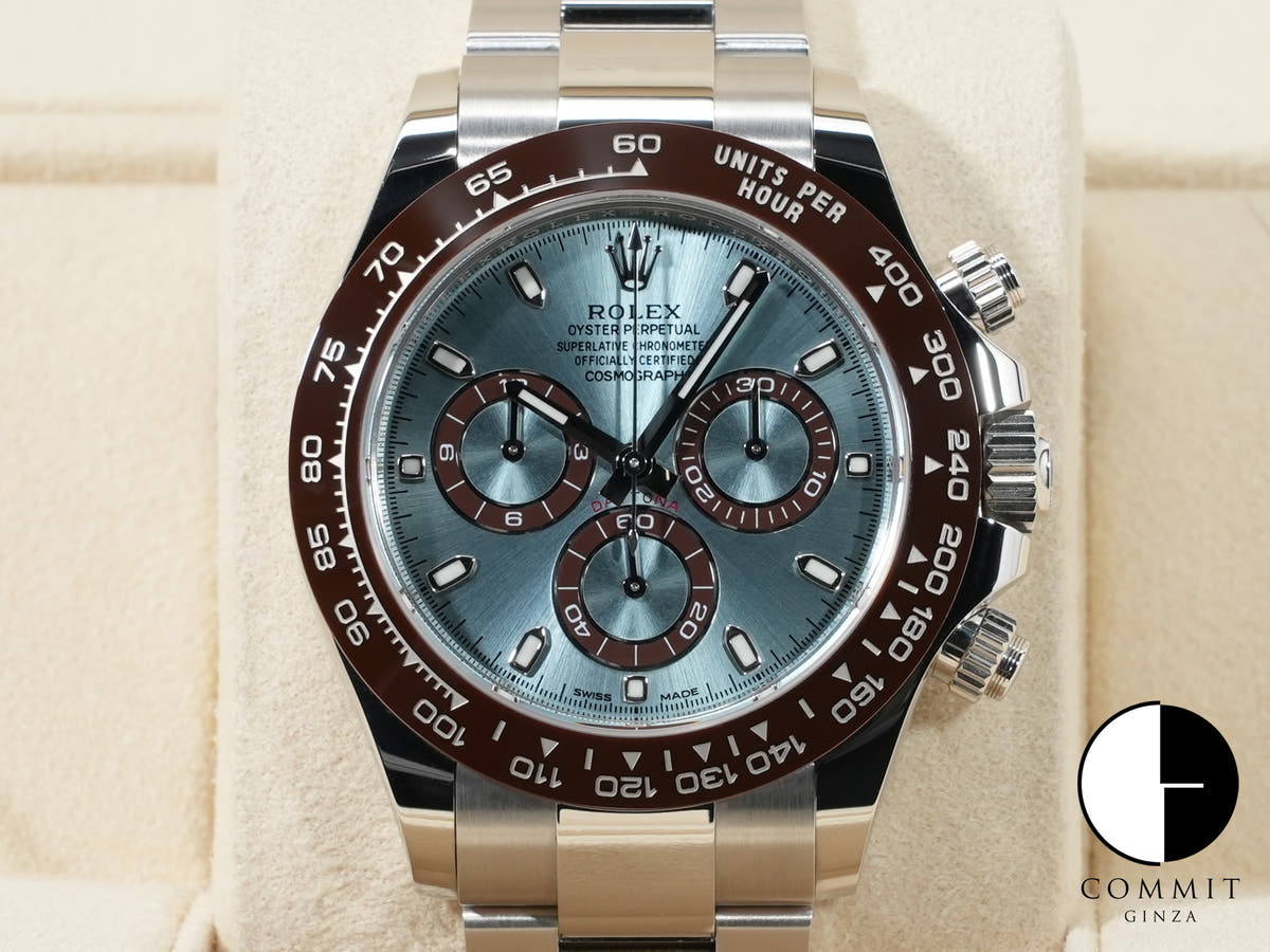 ロレックス デイトナ Ref.116506 プラチナ アイスブルー文字盤