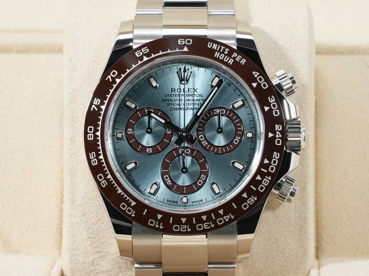 ロレックス デイトナ Ref.116506 プラチナ アイスブルー文字盤
