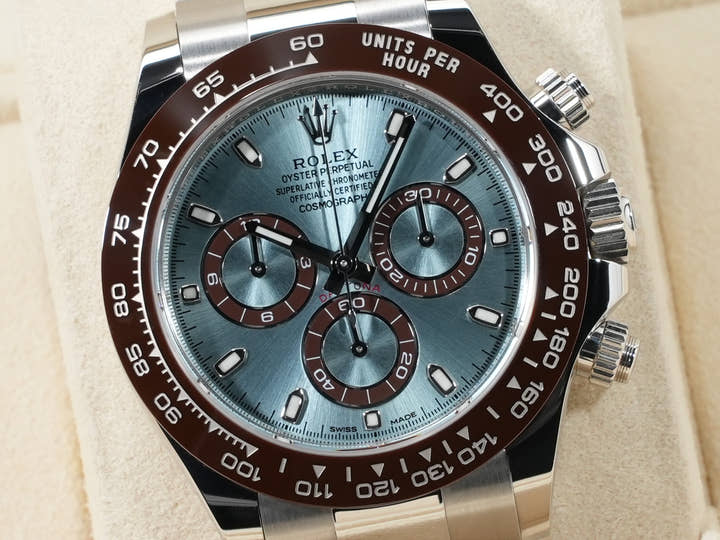 ロレックス デイトナ Ref.116506 プラチナ アイスブルー文字盤