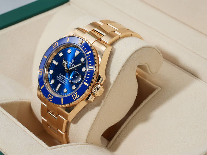 Rolex Submariner Date Ref. 126618LB Yellow Gold Blue Dial