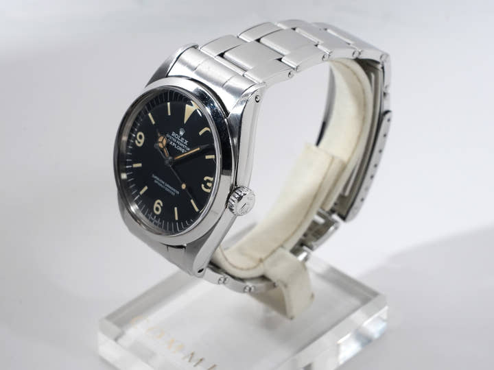 ロレックス エクスプローラーI Ref.6610 ステンレススチール ブラック文字盤