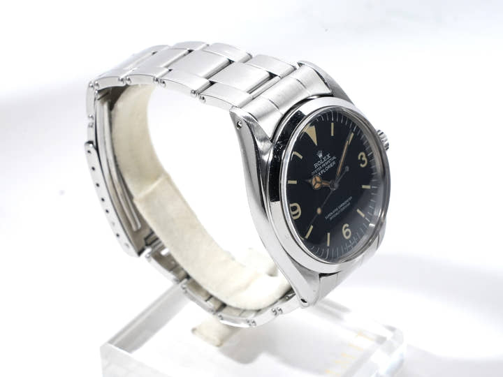 ロレックス エクスプローラーI Ref.6610 ステンレススチール ブラック文字盤