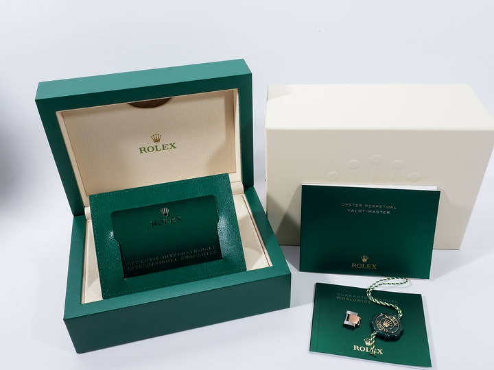 ロレックス ヨットマスター37 Ref.268621 ステンレススチール/エバーローズゴールド ブラック文字盤