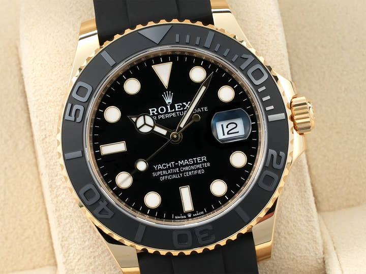 ロレックス ヨットマスター42 Ref.226658 イエローゴールド ブラック文字盤