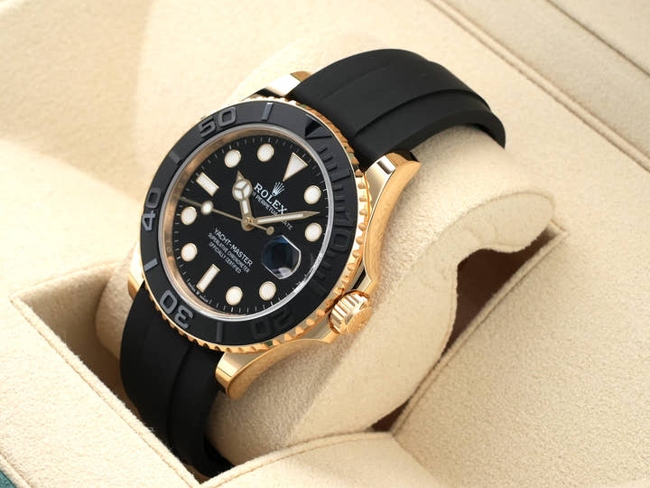 ロレックス ヨットマスター42 Ref.226658 イエローゴールド ブラック文字盤