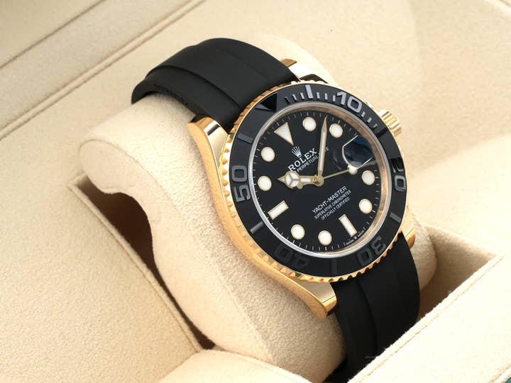 ロレックス ヨットマスター42 Ref.226658 イエローゴールド ブラック文字盤