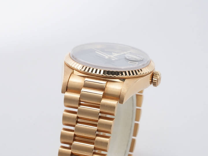 ロレックス デイデイト36 Ref.18238 イエローゴールド オニキス文字盤