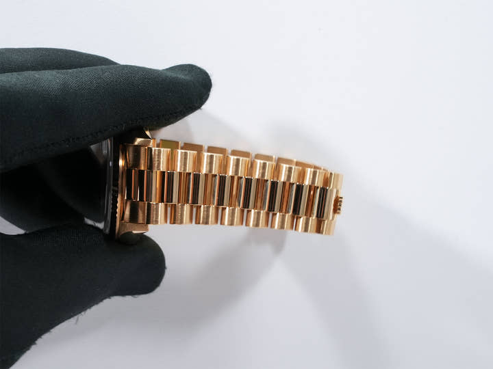 ロレックス デイデイト36 Ref.18238 イエローゴールド オニキス文字盤