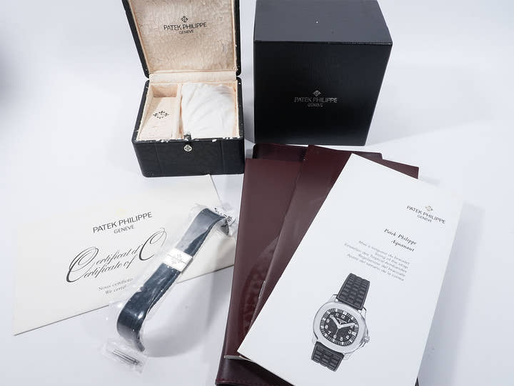 パテックフィリップ アクアノート Ref.5066/1A-001 ステンレススチール ブラック文字盤