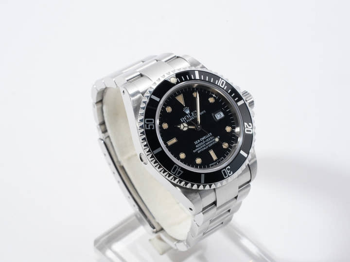ロレックス シードゥエラー Ref.16600 ステンレススチール ブラック文字盤