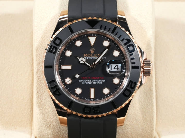 ロレックス ヨットマスター40 Ref.126655 エバーローズゴールド ブラック文字盤