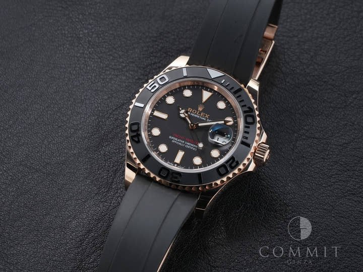 ロレックス ヨットマスター40 Ref.126655 エバーローズゴールド ブラック文字盤