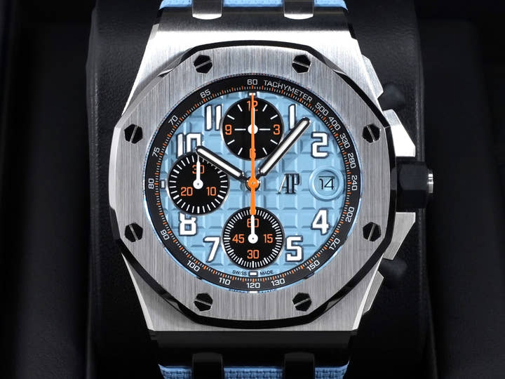 オーデマピゲ ロイヤルオーク オフショア クロノグラフ Ref.26238ST.OO.A340CA.01 ステンレススチール ブルー文字盤