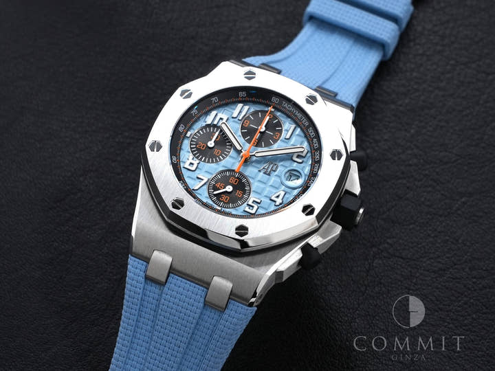 オーデマピゲ ロイヤルオーク オフショア クロノグラフ Ref.26238ST.OO.A340CA.01 ステンレススチール ブルー文字盤