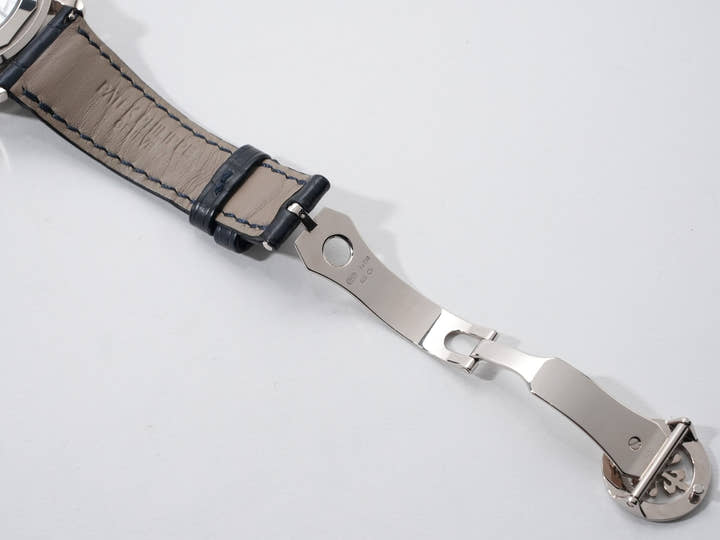 パテックフィリップ コンプリケーション ワールドタイム クロノグラフ Ref.5930G-001 ホワイトゴールド ブルー文字盤