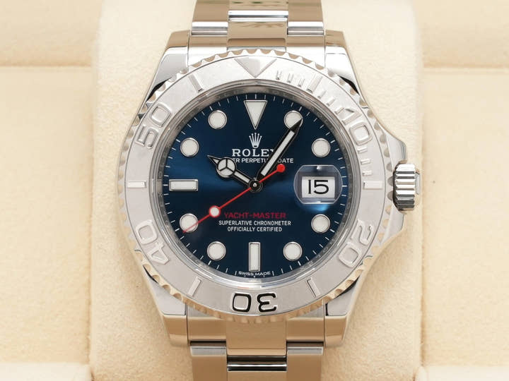 ロレックス ヨットマスター40 Ref.116622 ステンレススチール/プラチナ ブルー文字盤