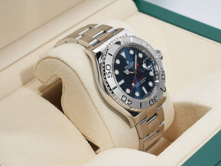 ロレックス ヨットマスター40 Ref.116622 ステンレススチール/プラチナ ブルー文字盤