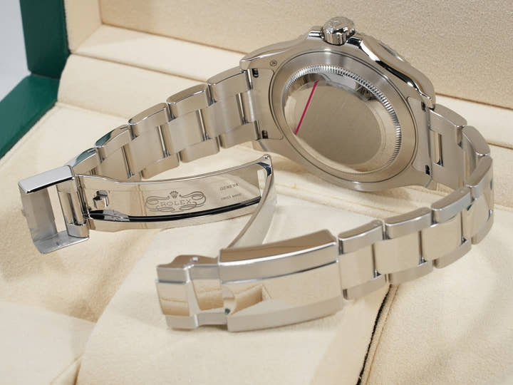 ロレックス ヨットマスター40 Ref.116622 ステンレススチール/プラチナ ブルー文字盤