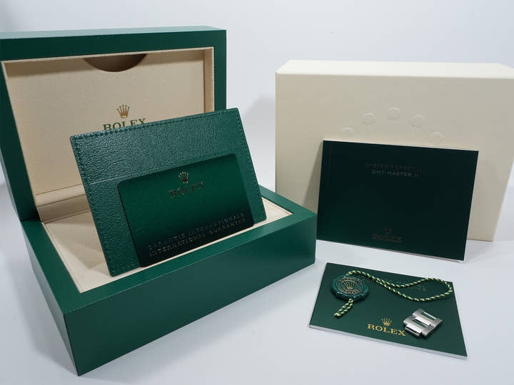 ロレックス GMTマスターII Ref.126710BLNR ステンレススチール ブラック文字盤 オイスターブレスレット