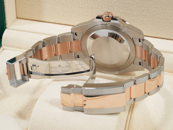 ロレックス GMTマスターII Ref.126711CHNR ステンレススチール/エバーローズゴールド ブラック文字盤 オイスターブレスレット オイスターブレスレット