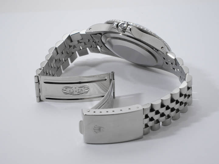 ロレックス GMTマスター Ref.16750 ステンレススチール ブラック文字盤 ジュビリーブレスレット 中古 3o2b43b3