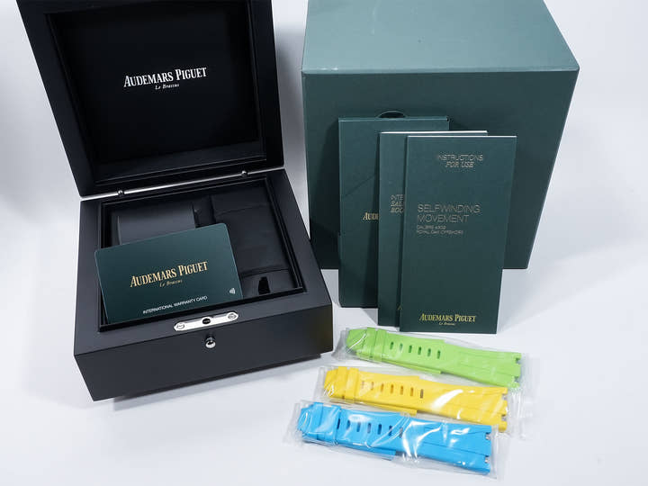 オーデマピゲ ロイヤルオーク オフショア ミュージックエディション Ref.15600CE.OO.A002CA.01 ブラックセラミック ブラック文字盤