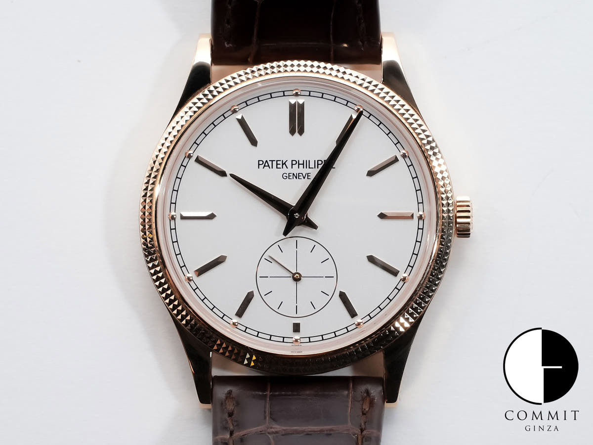 パテックフィリップ カラトラバ Ref.6119R-001 ローズゴールド シルバー文字盤
