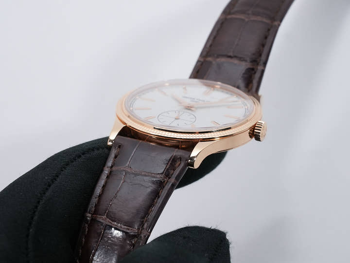 パテックフィリップ カラトラバ Ref.6119R-001 ローズゴールド シルバー文字盤